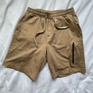 Vuori youth Athletic Tan Shorts